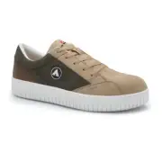AIRWALK SAFETY Men's Camino Composite Toe EH Work Shoe Tan/Sail - AW6101