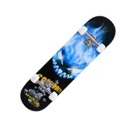 Standard Skateboards Flashing Wheels Beginner 4-wheeled Skateboard Brush Children Street Adult Double Upturn Skateboard-5