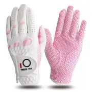 Womens Golf Glove 2 Pack Golf Gloves Women Right Handed Golfer Left Hand Ladi...