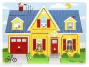 Around the House Sound Puzzle | Melissa and Doug Sound Puzzles Melissa Doug Toys