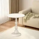Small End Table (52cm in Height) Stable Decor Matte Finished Couch Table for