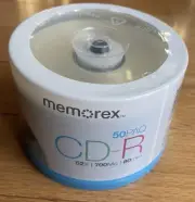 Memorex CD-R NEW SEALED 50 Pack 700MB 80 Minutes