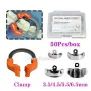 Dental Matrix Bands NITI Matrix Clamp Ring Sectional Contoured Matrix System Set