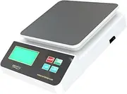 Stylish Waterproof Digital Kitchen Scale LCD Display High Precision Premium Food Scale, 6kg 0.5g, 16x22.4cm