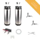 2 x Brand New Ball Lock Keg System Stainless Steel Faucet Tap Kegerator Brew