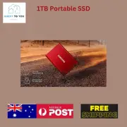 Samsung 1TB T7 Portable 1050MB/s Grey State Hard Drive SSD 2.5" USB 3.2 Type C