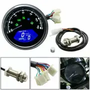 Digital for Motorcycle Odometer Speedometer Tachometer 12000RPM Gauge Universal