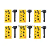6 pcs OEM NGK Ignition Coil 305205G0A01 For Honda Accord Pilot Acura 3.5L V6 (for: Honda)