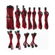 CORSAIR Corsair PSU - RED/BLACK Premium Individually Sleeved DC Cable Pro Kit, T