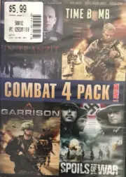 Combat 4 Pack Vol.1 - In Tranzit - Time Bomb- Garrison- DVD NEW SEALED - RARE