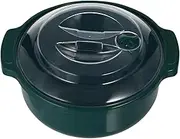 PRETYZOOM Multi Functional Rice Bowl Material Microwave Safe Food Serving Bowl for Soup Salads Compact for Home Use