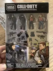 Mega Construx COD Call Of Duty SPECIAL FORCES vs SUBMARINERS Collector Pack 10+
