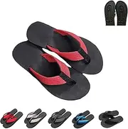 [Generic] Hidden Shaped Flops, Hidden Pencil Flip Flops Funny Print Flip Flops for Women Men, Quick-Dry Men's Beach Sandals