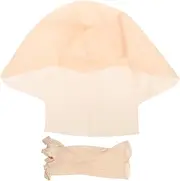 Makeup Latex Bald Head Cover Wig Hat for Adults Cosplay Costume Party Accessory Comfortable Skin Friendly Design for Funny Costume Completion