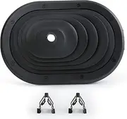 Manual Transmission Shift Boot rubber Compatible with Jeep Wrangler 2007-2010 3.8L Replace Parts 52060069AC Black