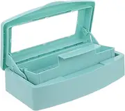 Baluue Nail Box Manicure Tool Cleaning Organizer Nail Clipper Cleaning Tray Storage Case
