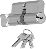 Indoor Key Cylinder Aluminum Iron Alloy Lock Core for 35-50mm Door Thickness Home Security