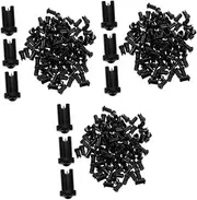 NOLITOY 3sets Lash Extension Bottle Supplies Anti- Needles Bottle Pin Set Eyelash Nozzle for Professionals 100pcs*3