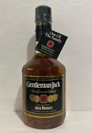 Jack Daniels Gentleman Jack Rare Vintage 12 Sided Shape 750ml Gen 3 USA Version