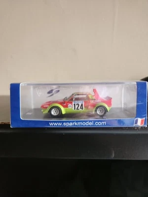 SPARK 1/43 FIAT X1/9 TOUR DE FRANCE AUTOMOBILE 1974