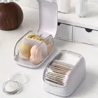 With Lid Beauty Egg Storage Box Large-capacity Powder Puff Container Makeup