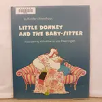 二手書📗英文繪本LITTLE DONKEY AND THE BABY-SITTER//ANNEMARIE VAN/幽默