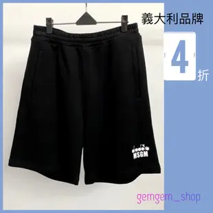 【gemgem_shop】『FINAL SALE』義大利品牌 MSGM 聯名系列運動短褲