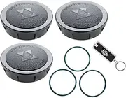 Pack Rainbird Sprinkler Head Cap and Seals, 1800XC - Rainbird 1800 Series Spray Head Cap, Sprinkler Head Cover, 1800CAPS Spray Head Cap, Xeri-Cap for 1800 Series Spray Bodies w/LED Keychain Light