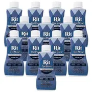 Rit DyeMore Synthetic Liquid Dye | 12 Pack | Midnight Navy
