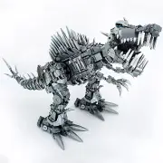 Dinosaur Building Blocks Set Spinosaurus Model Kit 1987 PCS Movable Joints Co...