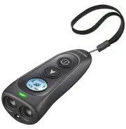 Dog Barking Control Device, Dual-Head Anti-Barking Device Ultrasonic Deep Grey