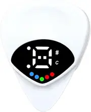 Acoustic Guitar Tuner - Compact Music Tool, Electric Guitar Learning Tools | Assorted Plectrum Collection Ideal, For Smooth Strumming And Sound Control For Beginners And Music Enthusiasts