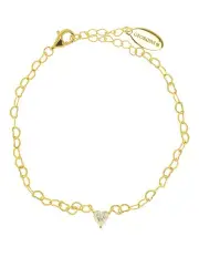 [Georgini] Sweetheart Heart Chain Bracelet in Gold