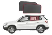 Genuine SNAPSHADES Car Rear Window Shades for Volkswagen Tiguan 1st Gen (2007...