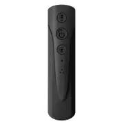 3.5mm Wireless bluetooth 4.1 Stereo Earphone Receiver Car Aux Adapter Kit Handsfree With Microphone BLACK COLOR