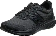 [New Balance] 411 V2 Men's Sneaker, Total Black, 9.5 UK, Total Black, 10 US