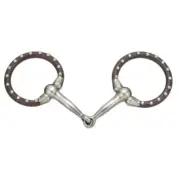 Tough-1 Miniature Offset D Snaffle Bit 3 1/2in