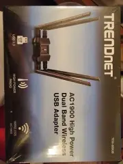 TRENDnet TEW-809UB AC1900 High Power Dual Band Wireless USB Adapter