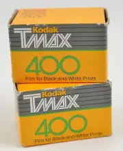 2 Rolls Kodak TMax 400