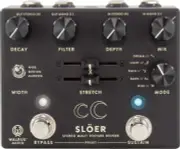 Walrus SLOER Stereo Ambient Reverb Pedal, Black