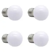 4pcs 1W LED Globe Bulbs E26/E27 G45, 90-120LM, 12 SMD 2835 Beads Warm White/Natural White/White 220-240V