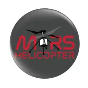 NASA Mars Helicopter Button Badge 58mm (2.25") Ingenuity 2020