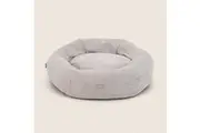 Snooza Panelled Calming Cuddler Durable Cosy Pet Dog Bed Pebble - 3 Sizes