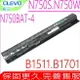 CLEVO N750,N750S,N750WU,B1511,B1701 電池(原裝)藍天 N750BAT-4,6-87-N750S-31C00,6-87-N750S-3CF1,6-87-N750S-4EB2,SCHENKER Slim 15-L17,17 17-L17,N770WU,N751WU,Terra Mobile 1515,1715,1715A,1715V