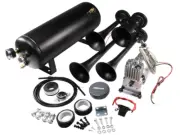 Truck RV Train Horn 150 DB Loud 1.5 Gallon 120 PSI Air Horn Full Kit - 12 Volt