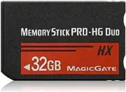 MSHX 32GB Memory Stick Pro-HG Duo for PSP Camera Memory Card…
