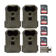 Stealth Cam Wildview 12 Megapixel Infrared Trail Camera Bundle 4 Pack