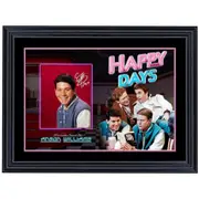 Happy Days Anson Williams Signed 8x10 Photo Framed