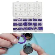 Car O-ring Rubber Ring Kit, Air Conditioning Compressor Seal 270 PCS Green