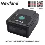 Newland NLS-FM430 1D/2D CMOS Fixed Mount Barcode Scanner w/ USB/RS-232 Cable